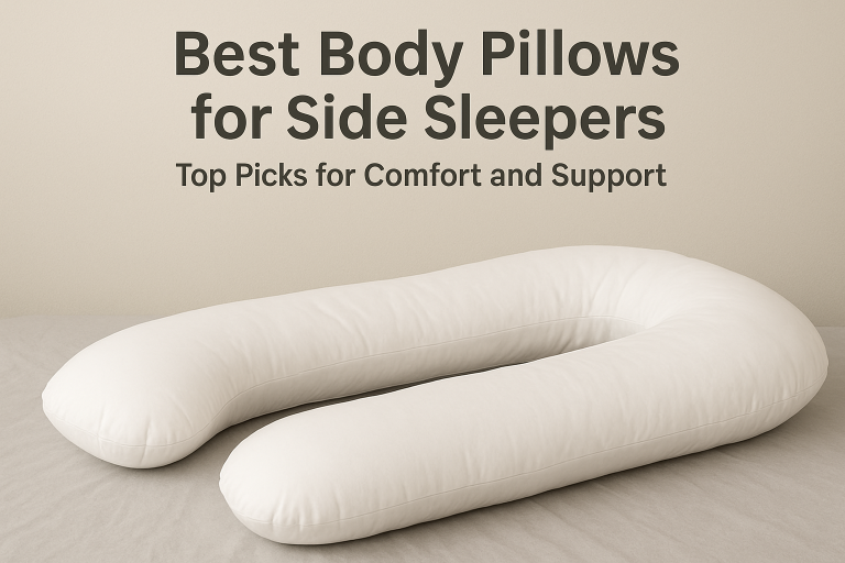 Best Body Pillows for Side Sleepers: Top Picks for Comfort and Support