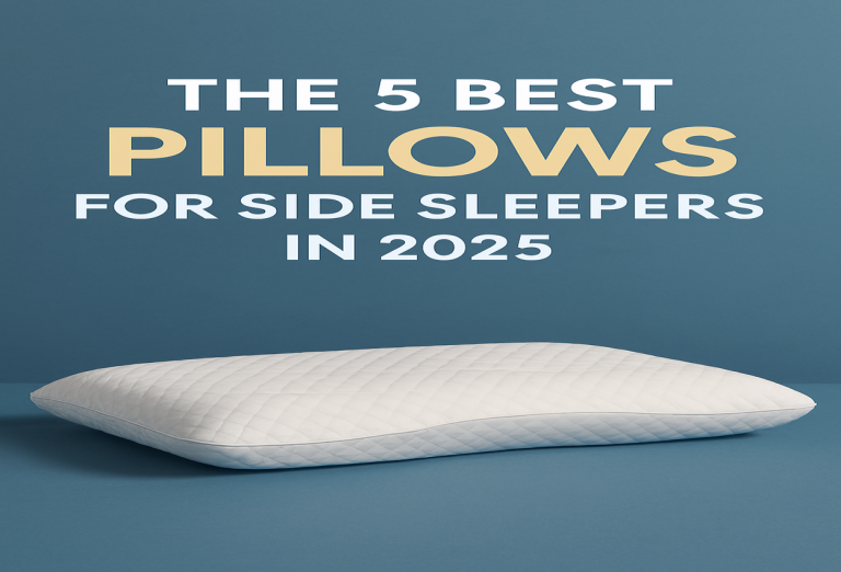 The 5 Best Pillows for Side Sleepers in 2025—Based on Real Reddit Reviews