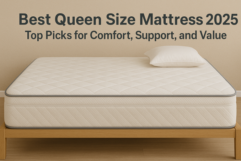 Best Queen Size Mattress 2025: Top Picks for Comfort, Support, and Value