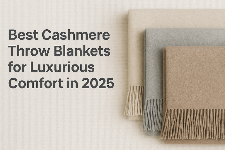 Best Cashmere Throw Blankets for Luxurious Comfort in 2025