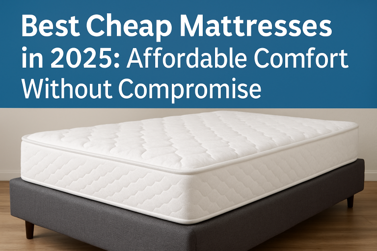 Best Cheap Mattresses in 2025: Affordable Comfort Without Compromise