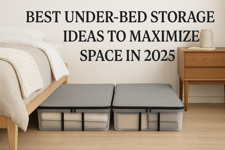 Best Under-Bed Storage Ideas to Maximize Space in 2025